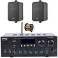thumbnail image 2 of Pyle Bluetooth Car Audio Package – CD Receiver, 4 Speakers, 4-Ch Amp, Extras – Open Box 2 of 5