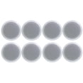 thumbnail image 1 of Pyle PDIC51RD 150W 5.25 Inch Round In-Wall/Ceiling Home Speakers, 8 Pack, 1 of 5