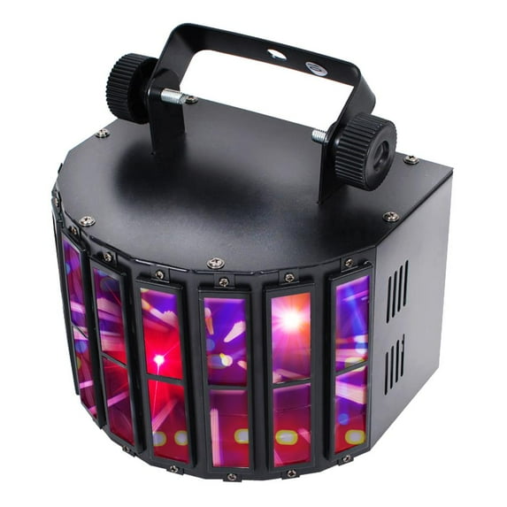 Pyle PDJLT20 Mountable Multi Colored LED Rave Party Dance Stage Lighting System