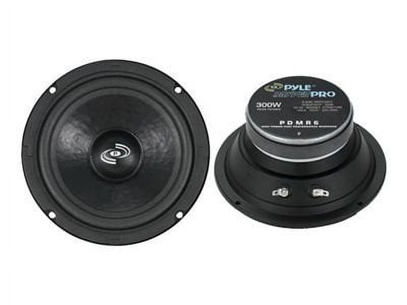 Pyle Car Mid Bass Speaker 300W, Ohm, Black Botswana Ubuy