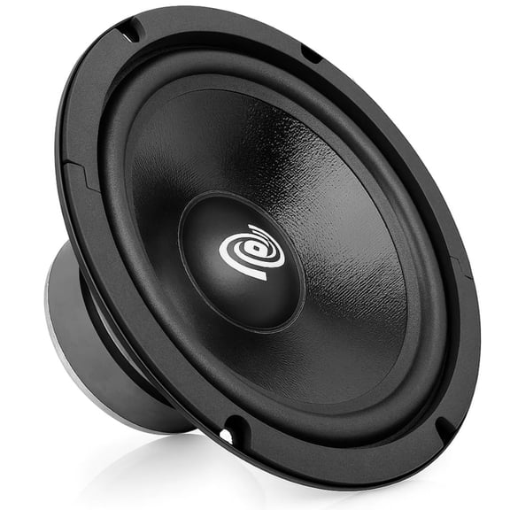 Pyle PDMR8 8In 360W 8-Ohm High Power Mid Range Driver Audio Speaker, Black