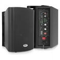 thumbnail image 1 of Pyle PDWR53BTBK 5.25 inch 300 Watt Bluetooth Indoor Outdoor Speakers, Black (2 Pack), 1 of 8