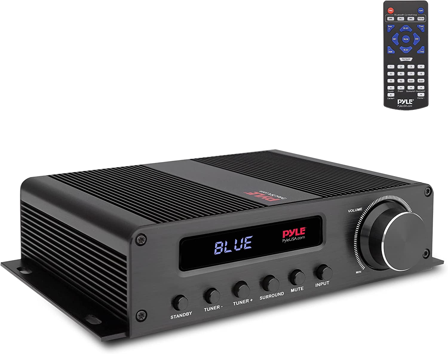 Pyle Bluetooth 5 Channel Home Audio Amplifier Receiver with HDMI Output PFA540BT