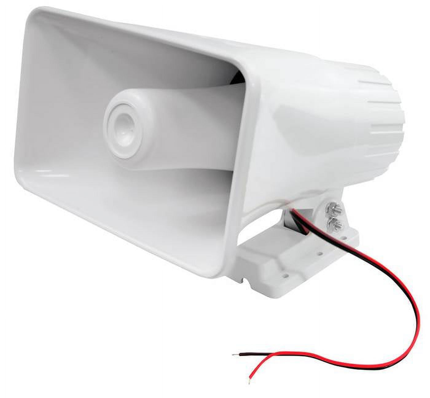 Pyle PHSP5 8" 65W 8-Ohm Indoor & Outdoor PA Horn Speaker 65 Watts, White - image 1 of 6
