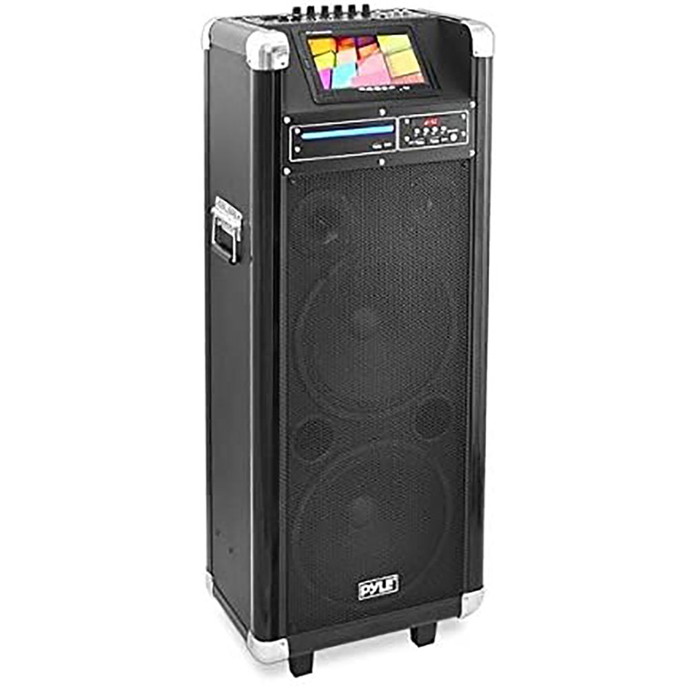 Pyle PKRK210 Versatile 1000 Watt Bluetooth Multimedia Vibe Karaoke