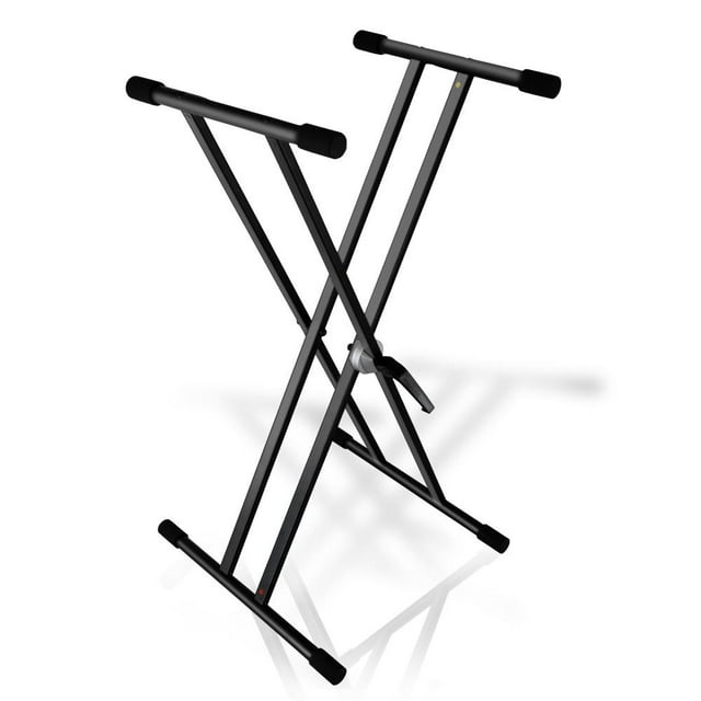 Pyle PKS40 Universal Keyboard Stand, Electronic Digital Piano DJ Table Mount Holder, Height