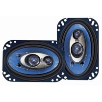 Pyle 6x8in 360W 3-Way Car Speakers (PL683BL, 100W RMS) PL683BL 68888721097
