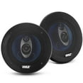 thumbnail image 1 of PYLE PL53BL - 5.25” Car Sound Speaker (Pair) - Upgraded Blue Poly Injection Cone 3-Way 200 Watt Peak w/Non-fatiguing Butyl Rubber Surround 100-20Khz Frequency Response 4 Ohm & 1" ASV Voice Coil, 1 of 6