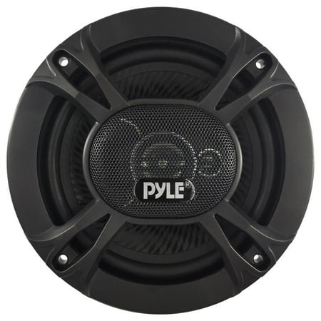 Pyle 3-Way Universal Car Stereo Speakers - 300W 6.5” Triaxial Loud Pro Audio Car Speaker Universal