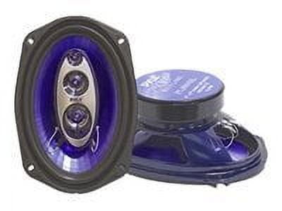 Pyle PL6984BL 6x9" 400 Watts 4-Way Car Coaxial Speakers Audio Stereo Blue