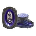 thumbnail image 1 of Pyle PL6984BL 6x9" 400 Watts 4-Way Car Coaxial Speakers Audio Stereo Blue, 1 of 4