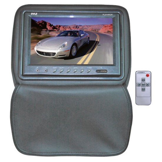 Adjustable Headrests w/ BuiltIn 9'' TFT/LCD Monitor W/IR Transmitter