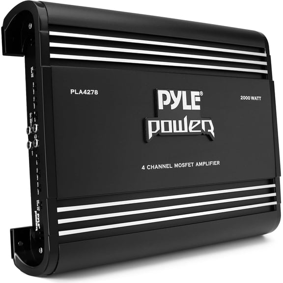 PYLE PLA4278 - 4" Channel 2000 Watt Bridgeable MOSFET Amplifier