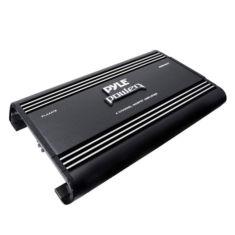 Pyle, Car Audio Amplifier, PLA4478, 4 Channel 4000 W Mosfet Power