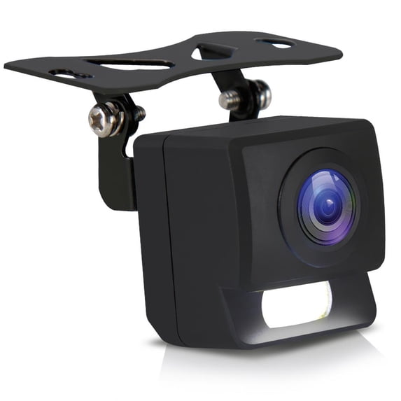 Pyle PLCM11 - Rearview Back-Up Camera - Parking Reverse Cam with Distance Scale Line Display, Night Vision, Waterproof