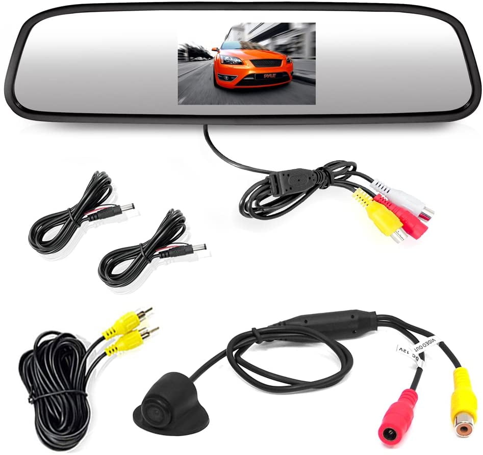 Pyle Plcm7800 Vehicle Backup Camera And Mirror Monitor Parking Reverse