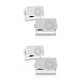 thumbnail image 1 of Pyle PLMR24 3.5 Inch 3 Way Marine Audio Speakers Outdoor Weatherproof (2 Pair), 1 of 5