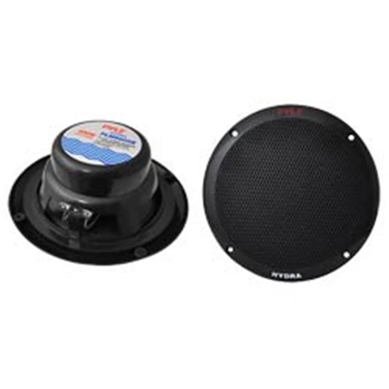 Pyle PLMR605B 65 Inch 2 Way Waterproof Marine Speaker Pair, Black, 400 Watt, 740"