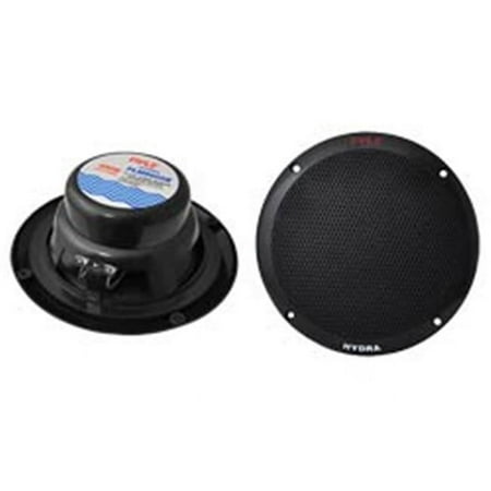Pyle PLMR605B 65 Inch 2 Way Waterproof Marine Speaker Pair, Black, 400 Watt, 740"