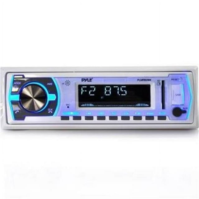 Pyle PLMRB29W Bluetooth Wireless In Dash Marine Stereo Radio Receiver