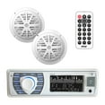 thumbnail image 1 of Pyle PLMRKT36WT 5.25 Inch Bluetooth Marine Stereo Receiver Speaker Kit (2 Pack), 1 of 6