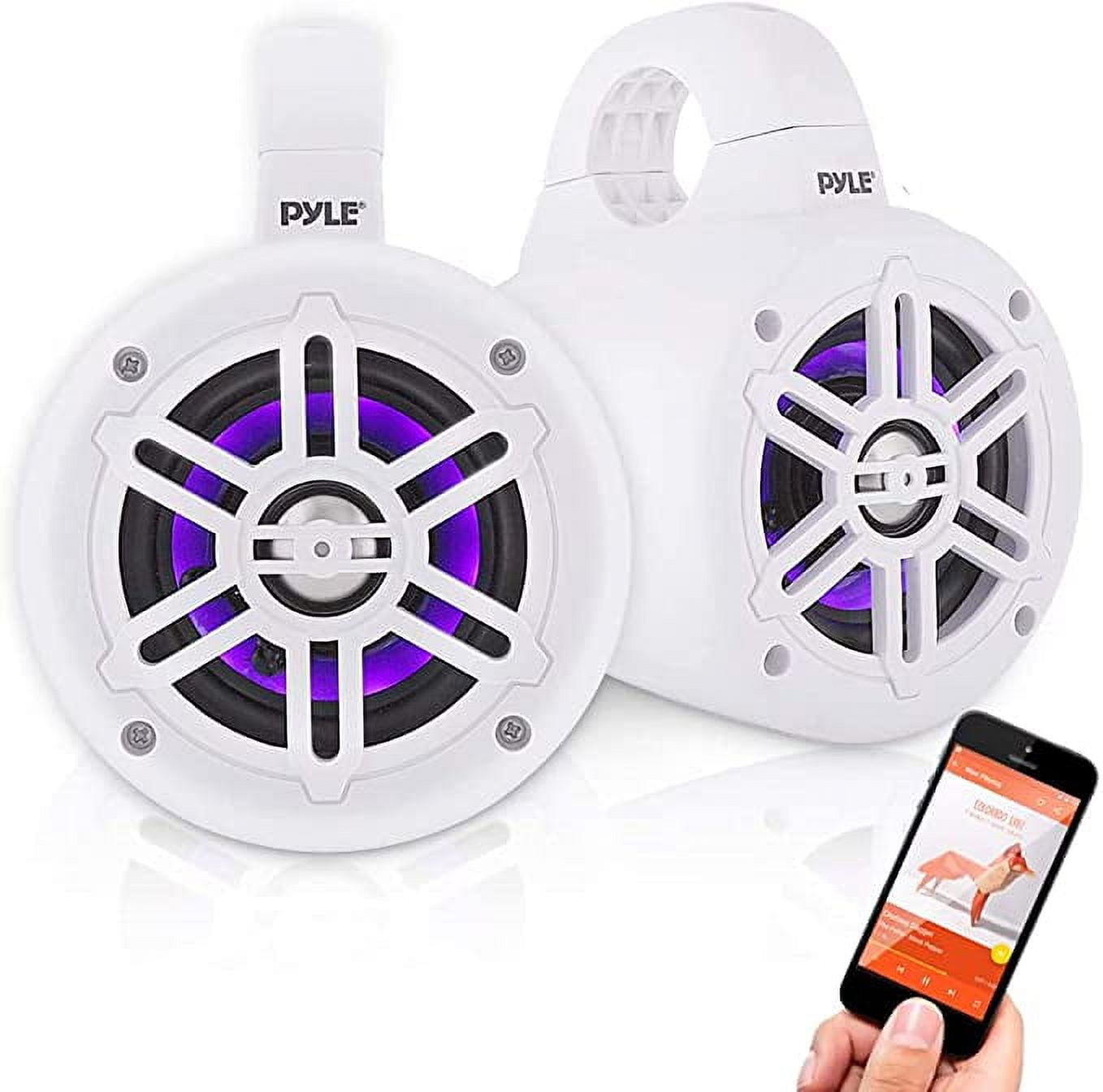 4 inch sales marine speakers walmart