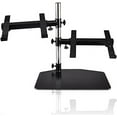 thumbnail image 1 of PYLE PLPTS45 - Laptop, Mixer & Studio Equipment Stand Holder Tabletop Mount, Universal Dual Device Placement, Adjustable, 1 of 6