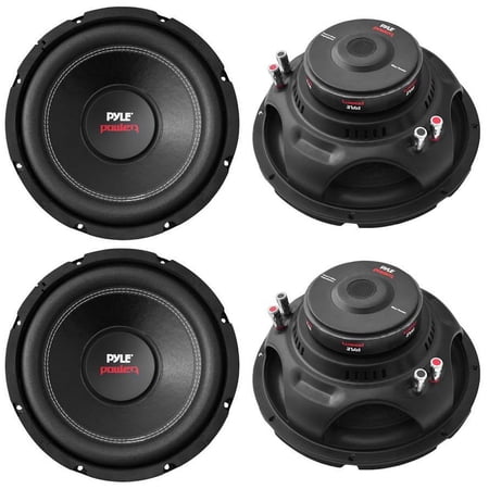 Pyle PLPW15D 15" 8000W Car Subwoofer Audio Power Subs Woofers DVC 4 Ohm, 2 Pack