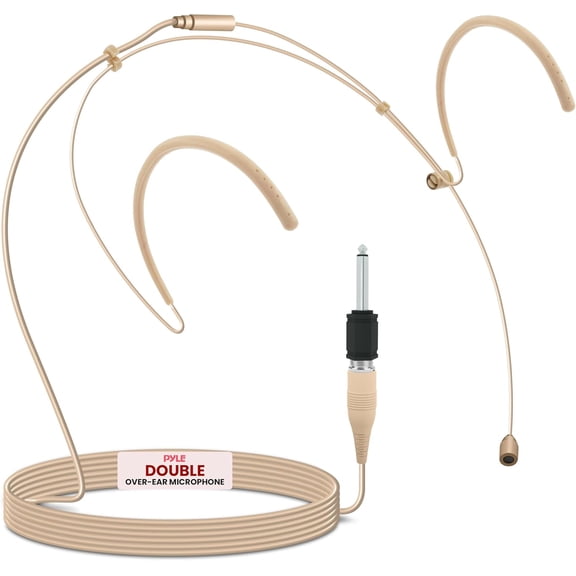 Pyle PMHM2 Mini XLR Omni-Directional Wired Headset Boom Microphone Mic