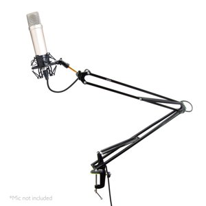 Pyle PMKSH04 Suspension Boom Scissor Microphone Stand