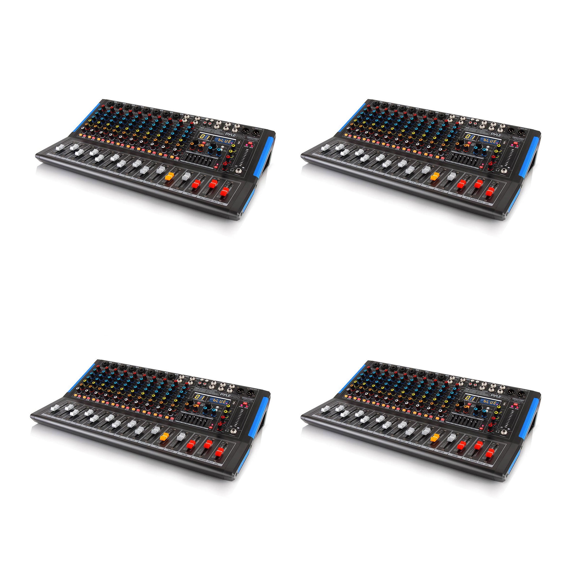 Pyle PMXU128BT 12 Channel Bluetooth DJ Studio Sound Board