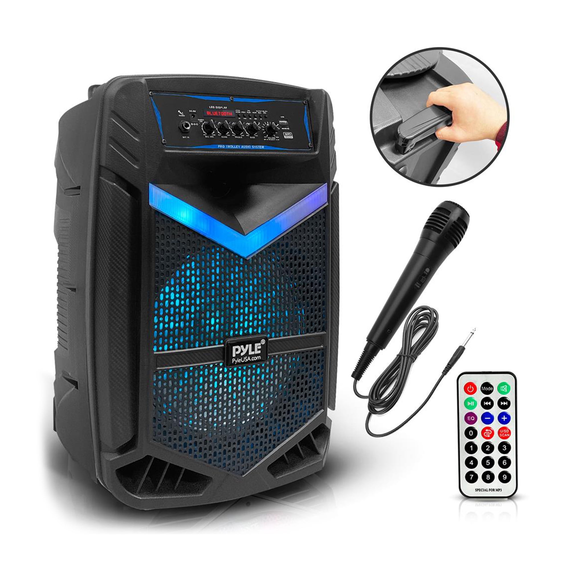 Portable Bluetooth Speaker Pyle Pro 800 Watt Speakers Pyle Home