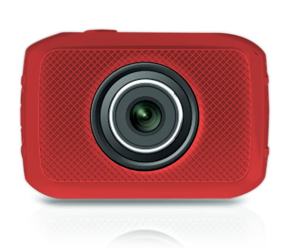 Pyle PSCHD30RD Mini High-Definition Sports Action Wide-Angle HD Camera ...