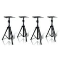 thumbnail image 1 of Pyle PSTND32 Universal Tripod Dual Studio Monitor Speaker Stand Mount (4 Pack), 1 of 7