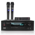 thumbnail image 1 of Pyle PT888BTWM 5.2 Channel Bluetooth Audio Receiver Amp w/ 2 Microphones, 1 of 7