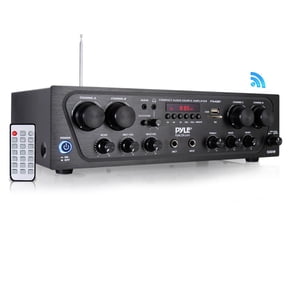 Pyle PTA44BT Bluetooth Home Theater Amp, 500W 4-Channel Stereo Receiver ...