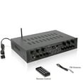 Pyle PTA66BT 600 Watt 6 Channel Bluetooth Amplifier Stereo Receiver w