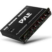 Pyle Parametric Equalizer with Subwoofer - 5 Volt RMS Pre-Amp Output W/ Subwoofer Gain Control