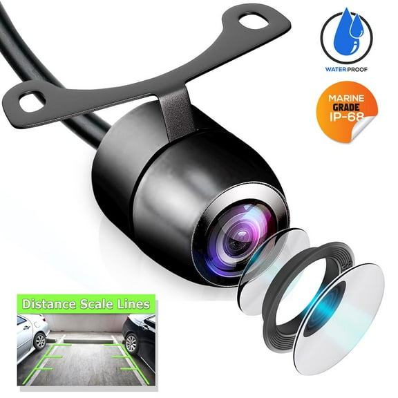 Pyle Plcm38frv Front & Backup Camera With Universal Mount