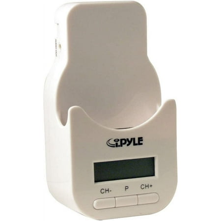 Pyle Plug-in Car I-Pyle Series iPod Docking Station with 200-Channel FM Transmitter
