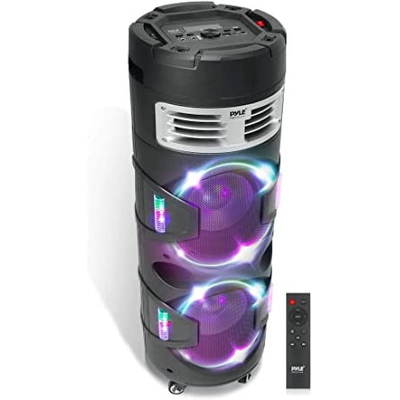 Pyle Portable Bluetooth PA Speaker System - 1200W Outdoor Bluetooth ...
