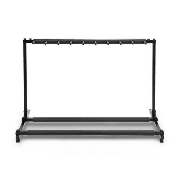 Pyle Portable Multi Instrument 9 Space Guitar Floor Stand Rack Holder