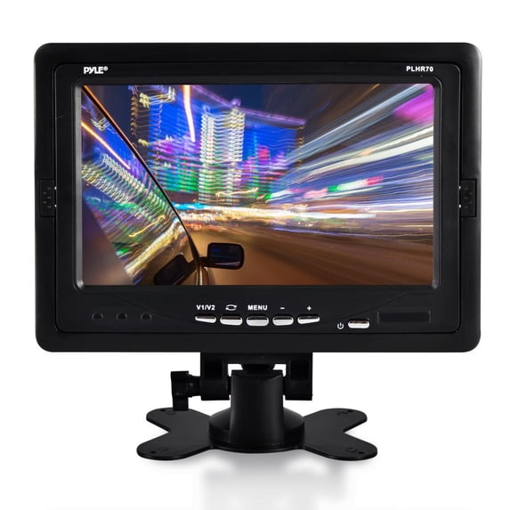 Pyle Premium 7" Full Color Rearview LCD Wireless Remote Control Car Video Monitor