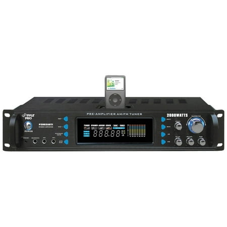 PylePro P2002ABTI - Amplifier with iPod cradle - 2000 Watt (total)