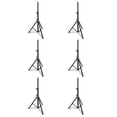 thumbnail image 1 of Pyle Pro Adjustable Extending Height Tripod Speaker Stand Holder Mount (6 Pack), 1 of 6
