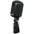 thumbnail image 1 of Pyle Pro® Classic Retro Vintage-style Dynamic Vocal Microphone (black), 1 of 4