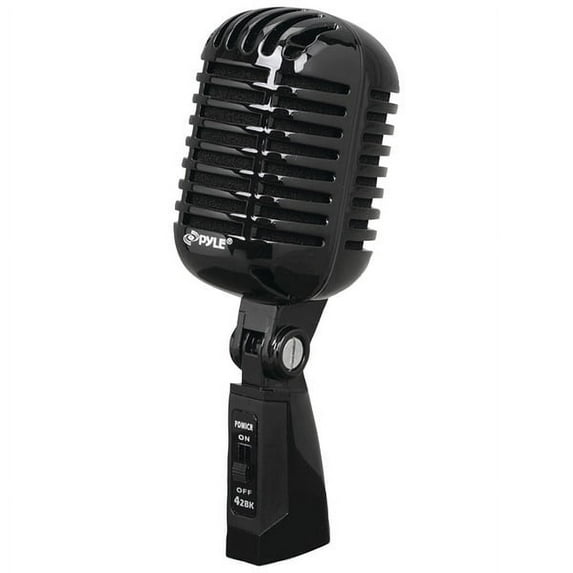 Pyle Pro® Classic Retro Vintage-style Dynamic Vocal Microphone (black)