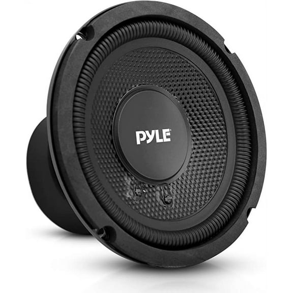 Pyle Single Voice Coil Car Subwoofer - 6.5 Inches, 150 Watts at 4-Ohm Car Audio Powered Subwoofer