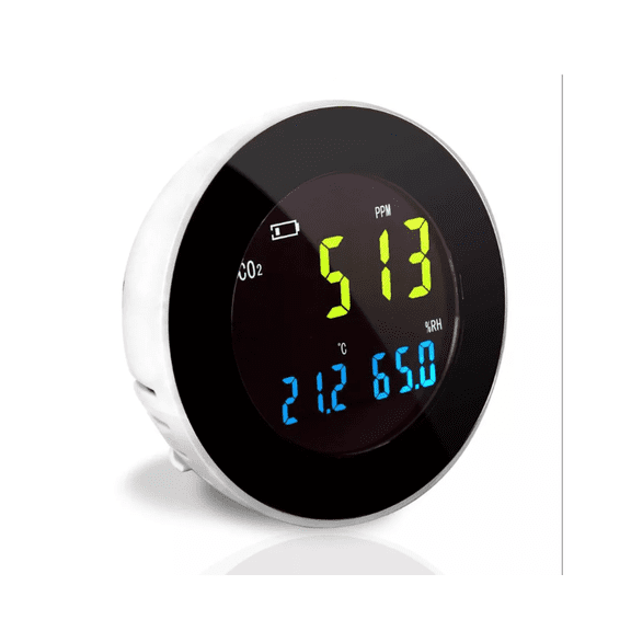 Pyle Smart Indoor Air Quality Monitor - Digital Hygrometer Thermometer Gauge