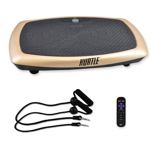 Pyle Standing Vibration Fitness Machine, Vibrating Platform Exercise